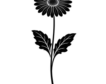 Wildflower SVG Bundle | Botanical Silhouette Cut Files (Digital Download)