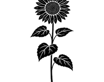 Wildflower SVG Bundle | Botanical Floral Silhouettes (Digital Download)