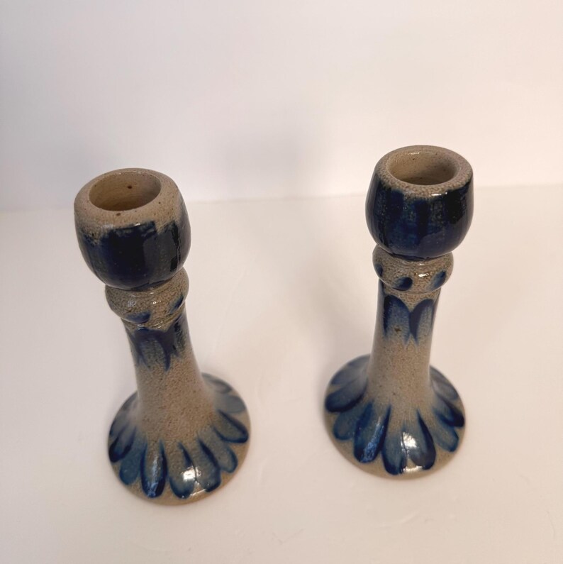 Vintage Handmade Candlestick Holders | Set of 2 - Etsy