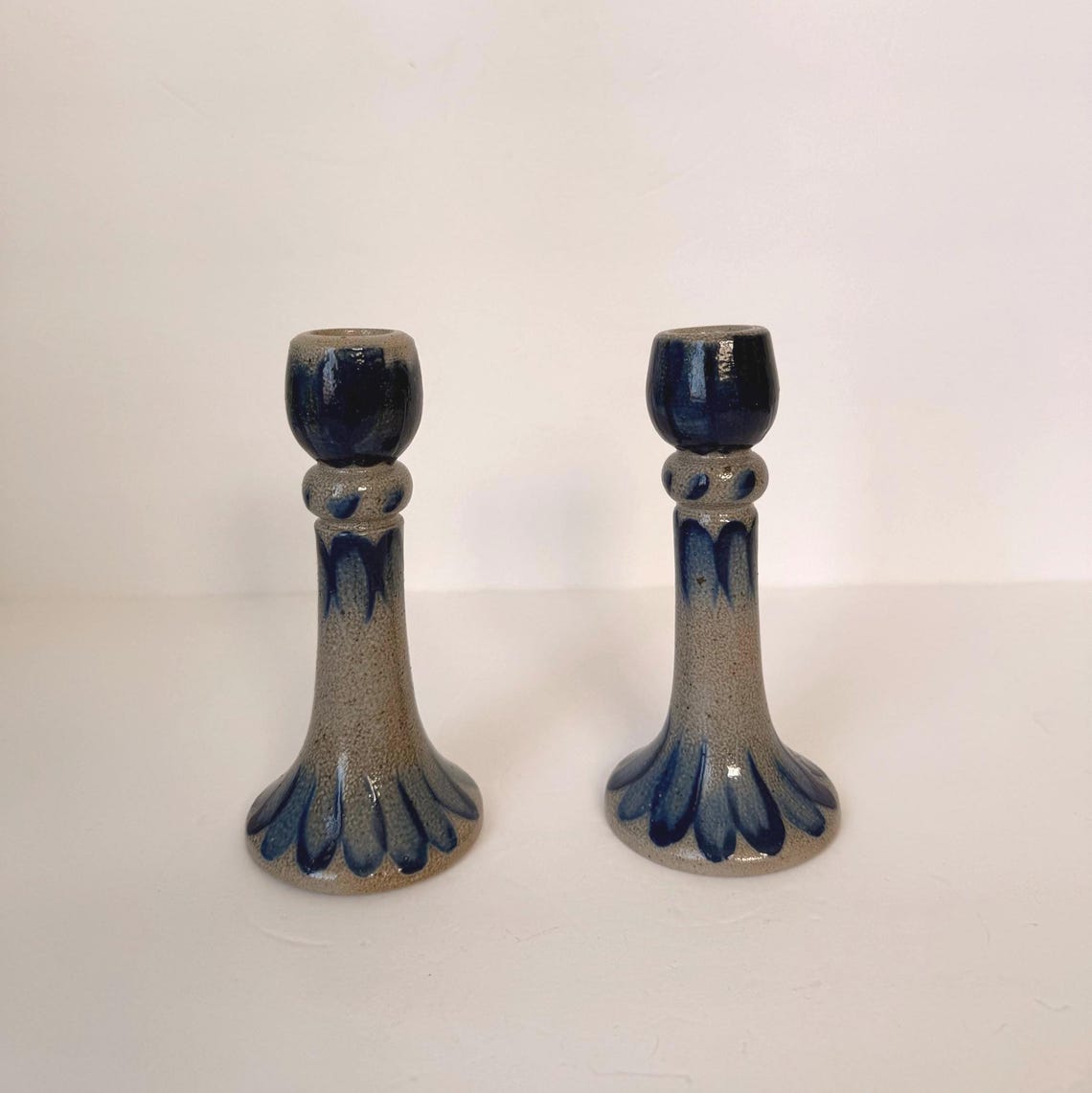 Vintage Handmade Candlestick Holders | Set of 2 - Etsy