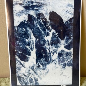 Cyanotype Art Print 8.5” x 11”