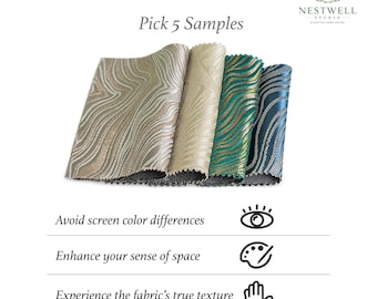 Fabric Samples: Pick 5 Textures & Patterns