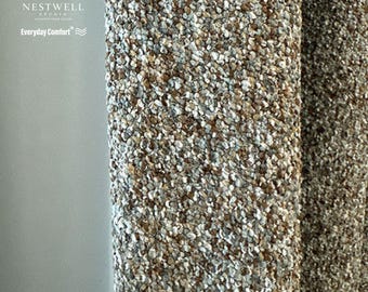 Custom Chuncky Boucle Curtains