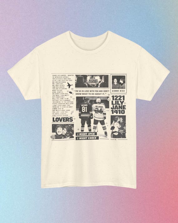 Heated Rivalry Inspired Retro Graphic T-Shirt, Unisex Cotton Tee, UK & EU Shipping Only