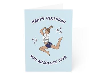 Heated Rivalry Birthday Card, Gay Hockey Romance, Connor Storrie Ilya Rozanov Inspired Printable Digital Download