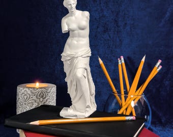 Venus de Milo Statue | Hand-Cast Plaster Statue | Greek Goddess Aphrodite