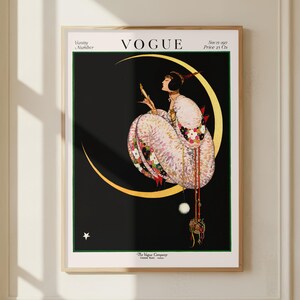 Vintage vogue poster - Etsy 日本