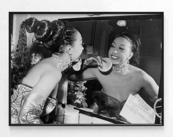 Josephine Baker Photograph | Horizontal Black and White Poster Print