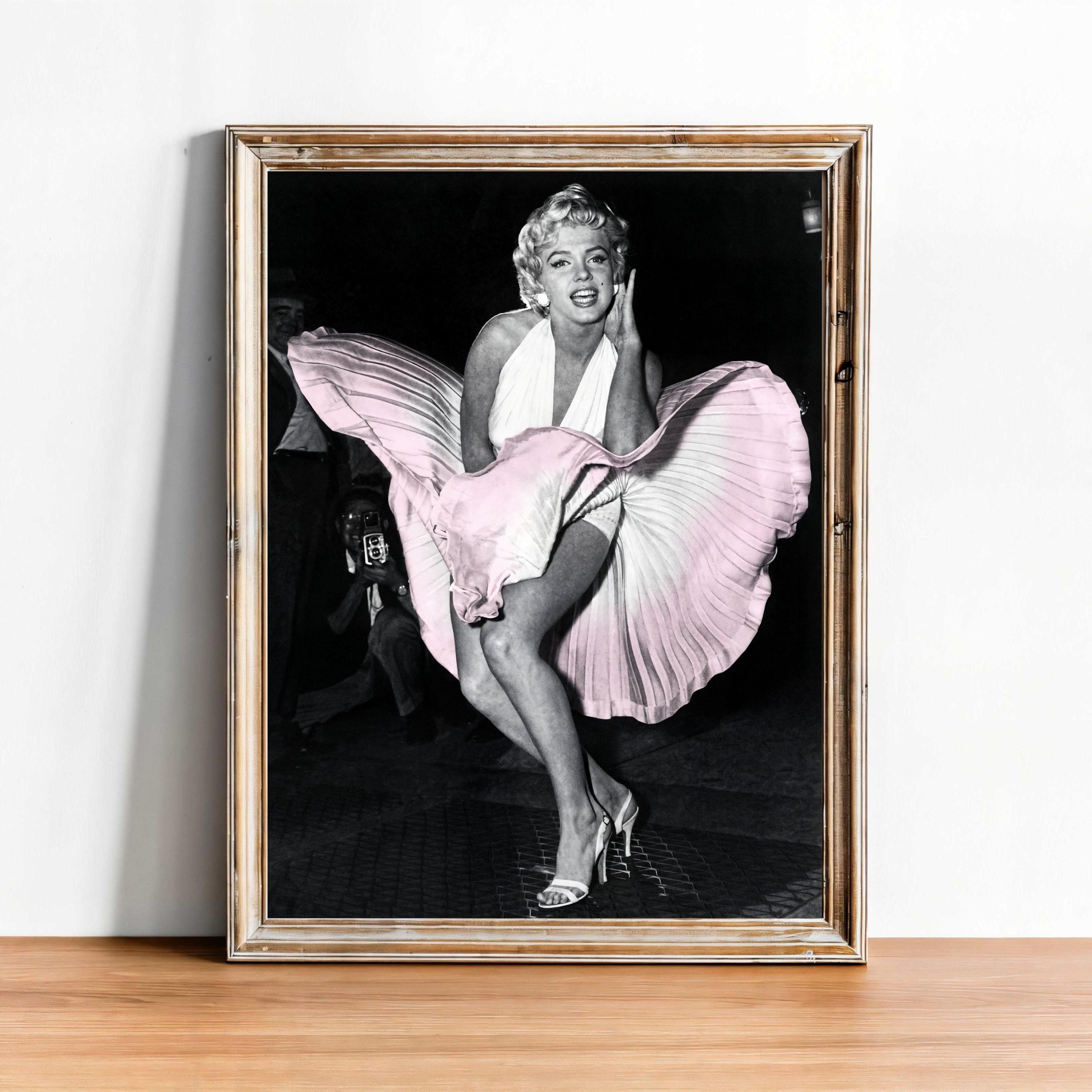 Marilyn monroe dress pink - Etsy 日本