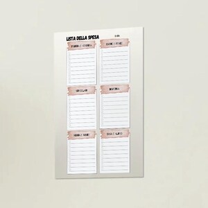 Minimal PDF Digital Grocery List | Organize Your Groceries | Print or ...