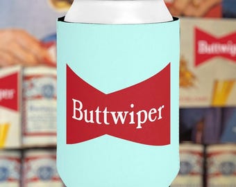 Funda para latas de cerveza Buttwiper, regalo para papás