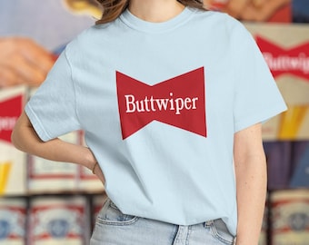 Camiseta Buttwiper / Camiseta divertida de parodia de cerveza para padres