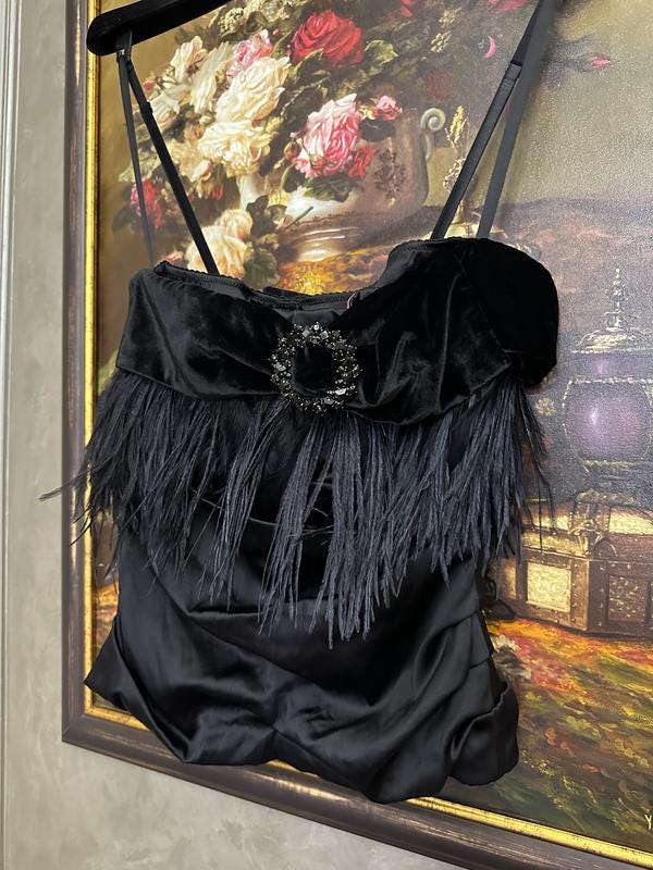 Dolce Gabbana Corset Top - Etsy