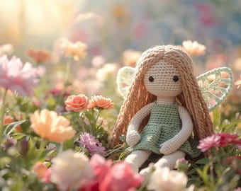 Tutorial en PDF de Muñeca Amigurumi • Multiidioma • Descarga instantánea