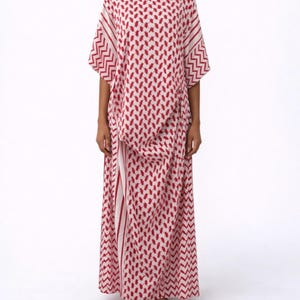 chinese dress ladies Asymmetric Sleeve Maxi Dress