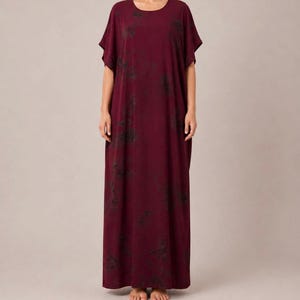 burgundy african print dress Burgundy African Ankara Print Plus Size Clothing Party Dress