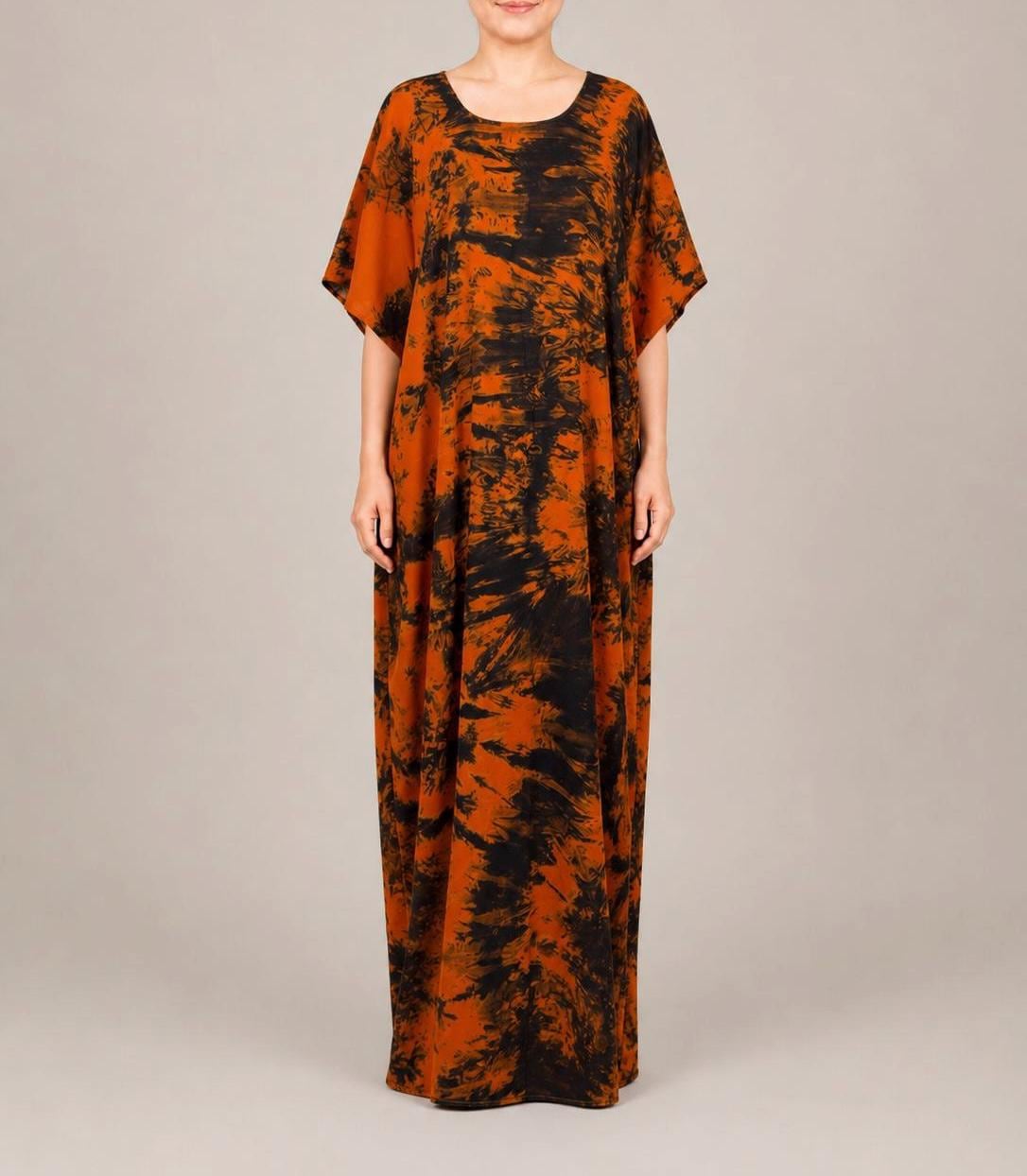 cotton dresses maxi Far From Here Blue & Ivory Floral Print Dress Length:58
