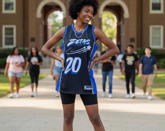 Zeta Phi Beta Basketball Jersey