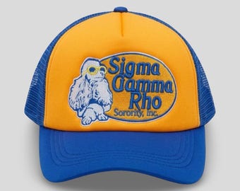 Sigma Gamma Rho Embroidered Trucker Cap