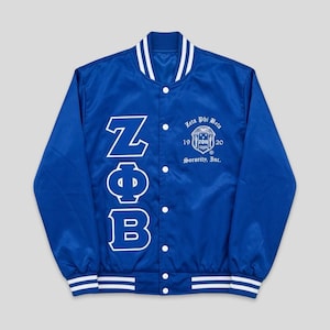 Zeta Phi Beta Crossing Bomber Jacket
