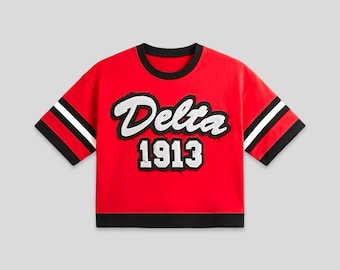 Delta Sigma Theta Red Short Sleeve Jersey
