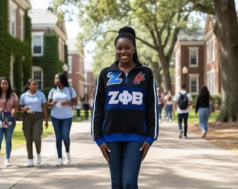 Zeta Phi Beta Quarter Zip