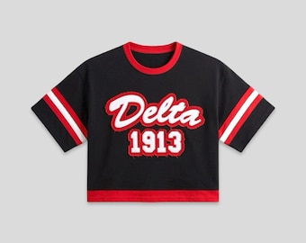 Delta Sigma Theta Black Short Sleeve Jersey