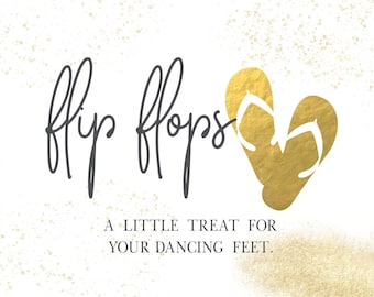 Flip Flop Wedding Sign - Etsy