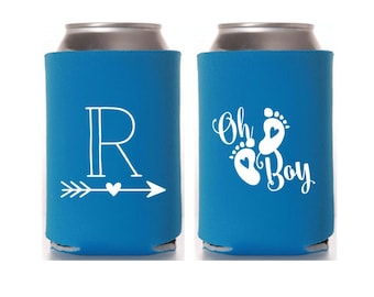 Gender Reveal Party Favor | Can Cooler | Oh Baby | Oh Boy | FREE Standard Shipping