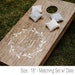 Wedding Cornhole Decals | Wedding Monogram | Bride and Groom Initials | DIY Wedding Decor | Wedding Gifts for Couple