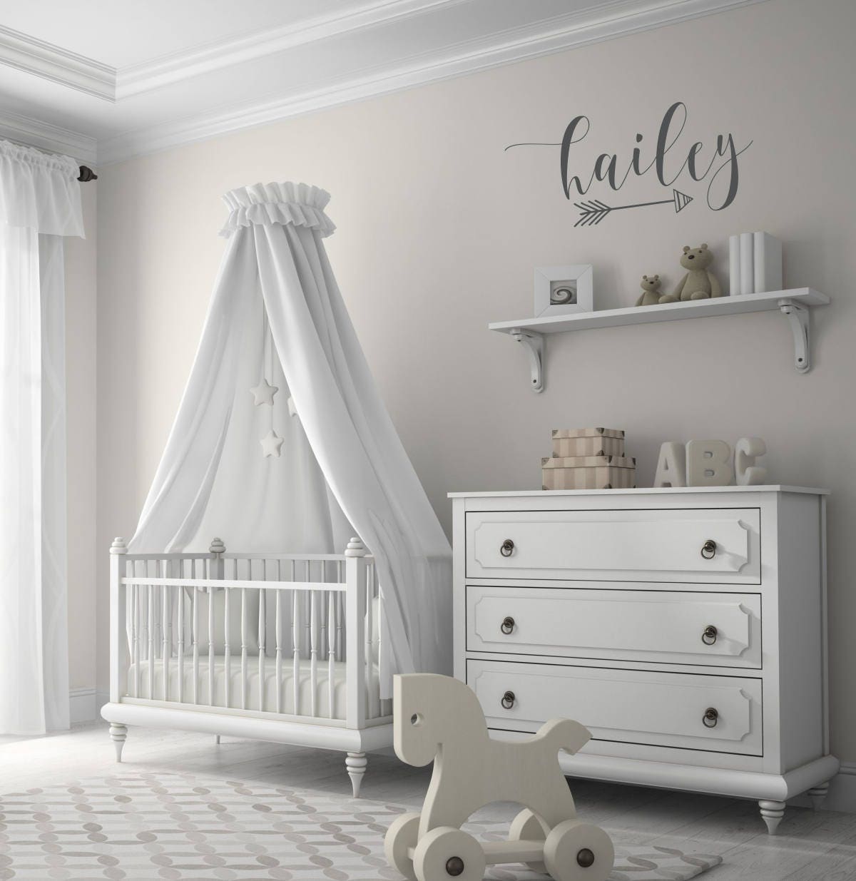 Personalized Name Decals for Wall Name Decals for Nursery