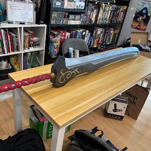 Final Fantasy X Aurons Katana DIGITALT UTSKRIFTFIL för Cosplay