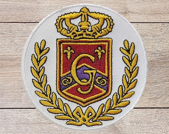 Parche termoadhesivo con el escudo de Genovia