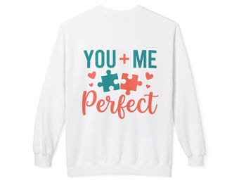 You + Me Valentine's Day Sweatshirt: Couples Matching Outfit