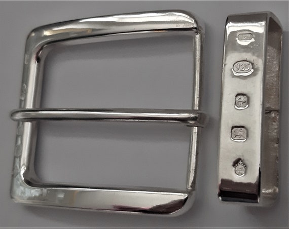 Solid Sterling Silver Belt Buckle ''the 