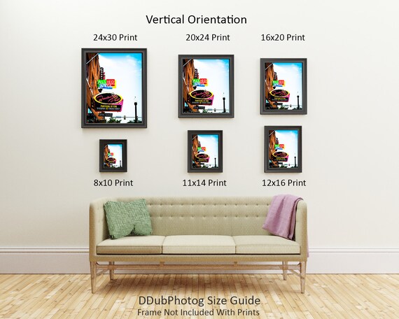 Architecture Neon Sign Automobile Alley Oklahoma City Photography Downtown Buildings Pinpoint Monograms Neon Sign Wall Decor Home Living Vadel Com