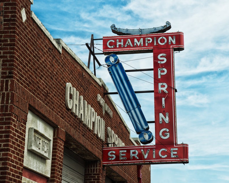 Fort Worth Texas Neon Sign Metal Sign Building Etsy