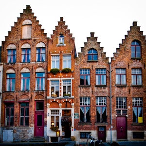 Brugge Belgium, Europe, Architecture, Building, Thin House
