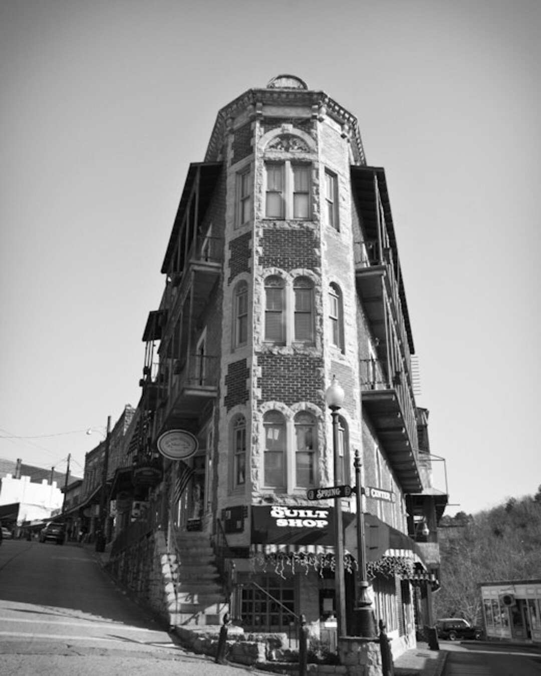 Flatiron Building Eureka Springs Arkansas Wall Art, Flatiron Etsy