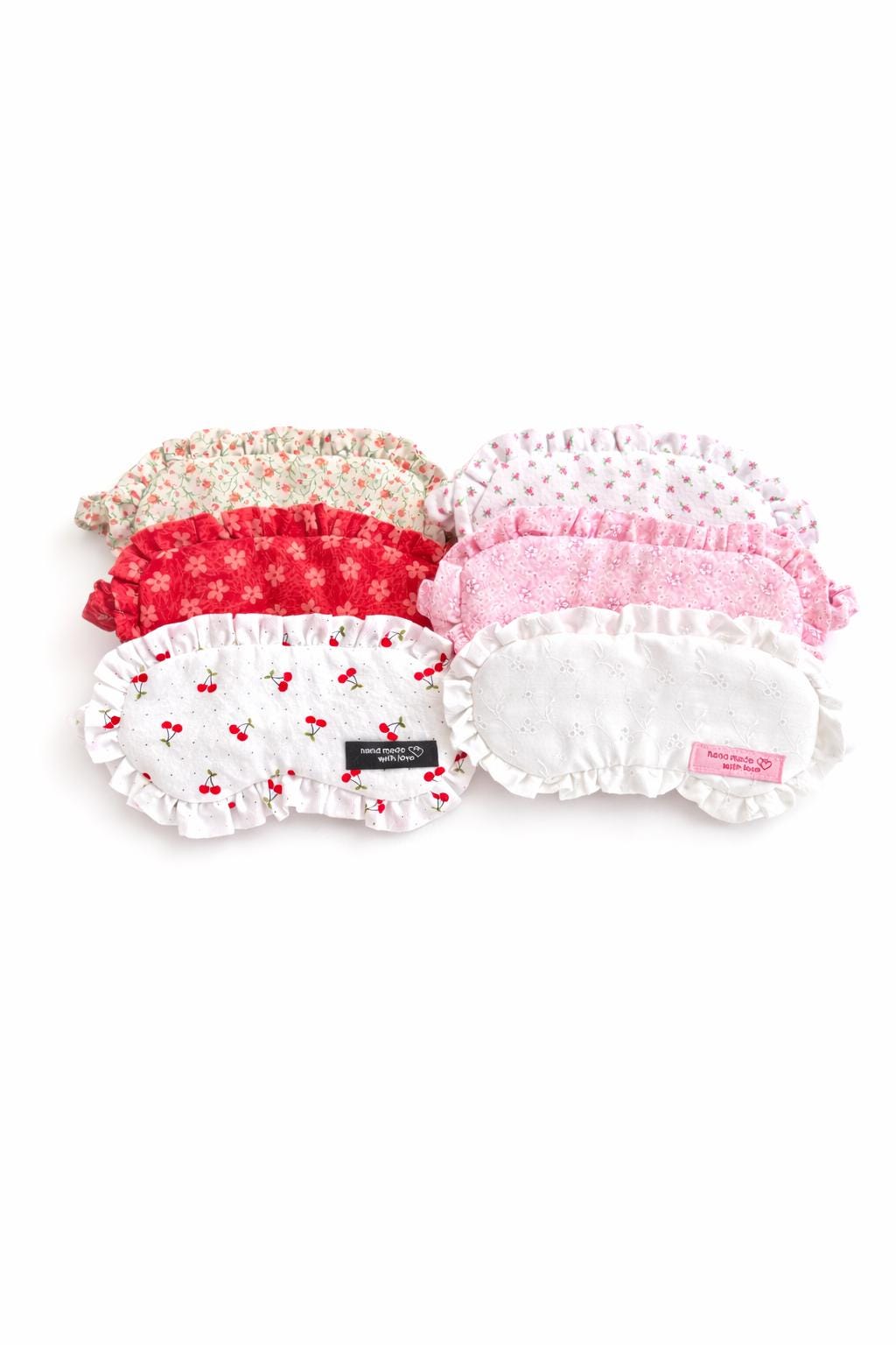 Square Ruffle R Entry Masks Ruffle Sleeping Mask - Etsy