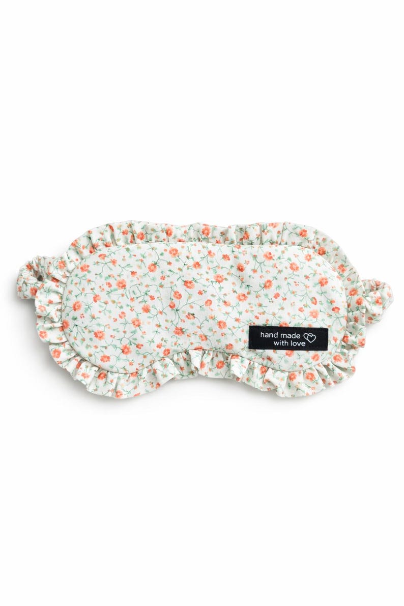 Square Ruffle R Entry Masks Ruffle Sleeping Mask - Etsy