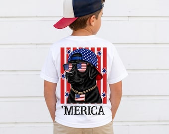 Pobierz PNG Black Lab Merica