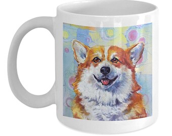 corgi mug etsy