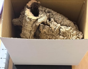 Korkrindenreste und -abschnitte – 225 g | Terrarium-Streumaterial & Bastelmaterial