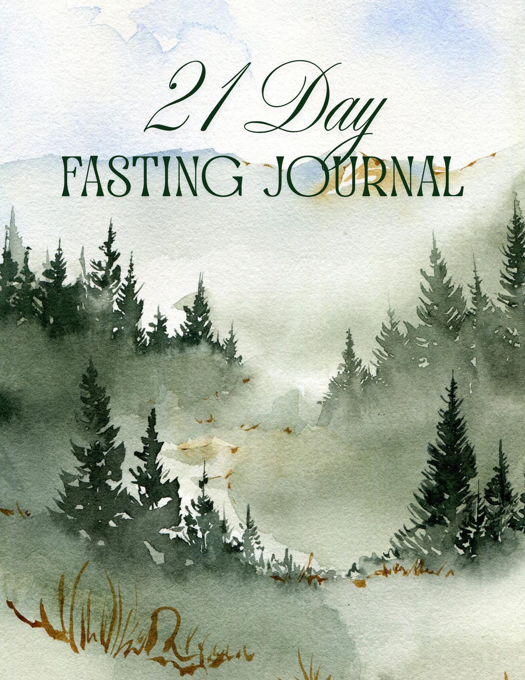21 Day Fasting Journal | Prayer & Fasting Guide | Christian Devotional ...