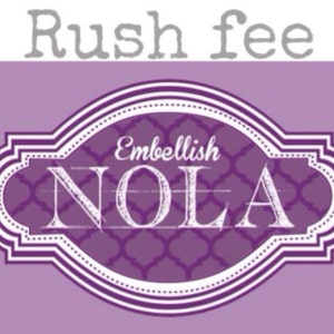 Rush fee
