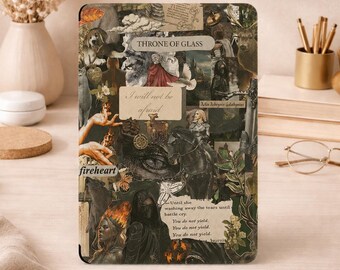 Throne of Glass Kindle Case Fireheart Cover for Kindle Paperwhite 12, 11, 10, Signature, Kids, Kindle 2024, Oasis 3, Colorsoft, Scribe 10.2