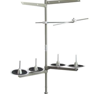 M700 draadstandaard met vier spoelen, staal vervangend accessoire voor industriële overlocknaaimachine, 4-draads