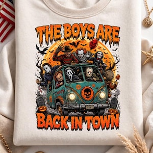 The Boys Are Back In Town Shirt Design,