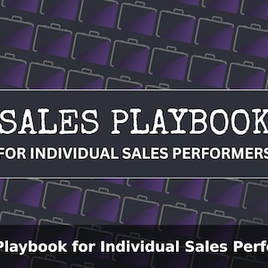 Sales Playbook Workbook | Fillable PDF | Discovery & Objection Handling